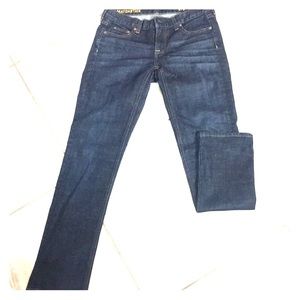 J Crew straight-leg Matchstick jeans